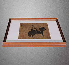 兰考书画装裱配框服务案例